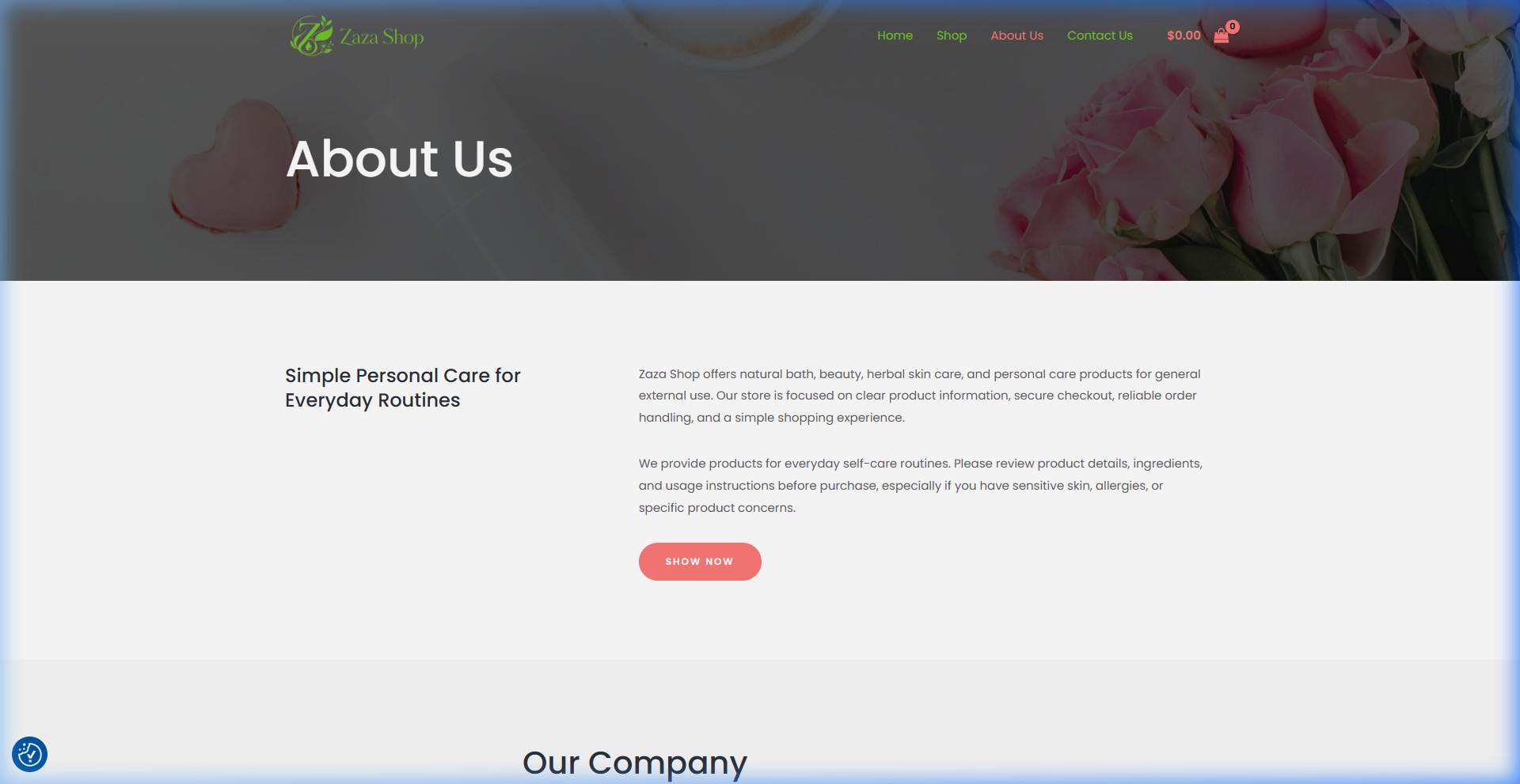 About ZaZa Primo – roses and personal care